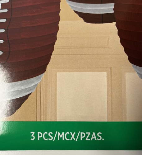Footbal Party Supplies Lanterns, Cutouts, Table Covers or Pennants or Full Group - Picture 8 of 17