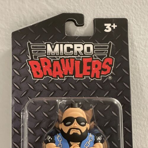 One Man Gang Micro Brawler Pro Wrestling Camisetas Caja Coleccionista Figura WWF WWE - Imagen 3 de 7