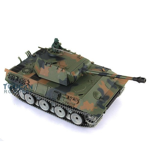 Henglong 1:16 RC Tank 3819 German Panther Metal Road Wheels Tracks Idlers 360° - Picture 2 of 6