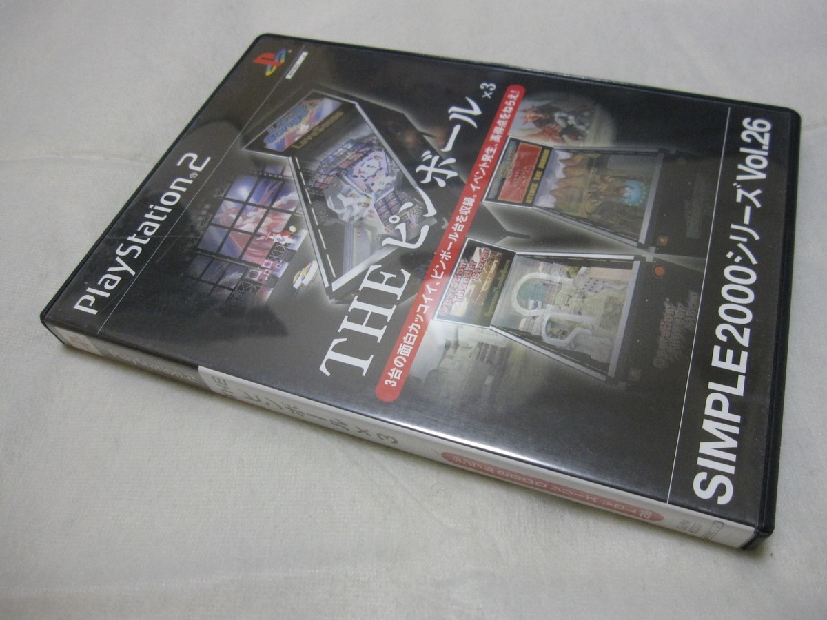 Ps2 Simple2000 Series Vol.26 The Pinball X3 for sale online