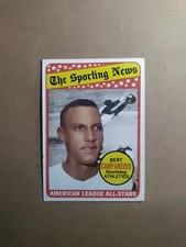 1969 TOPPS * BASEBALL #423 Sporting News All-Star Bert Campaneris A's VG/EX