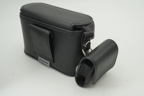 Panasonic DMW-CT3 Black Leather Case For Lumix DMC-TZ3, DMC-TZ2 #B138 - Picture 7 of 9