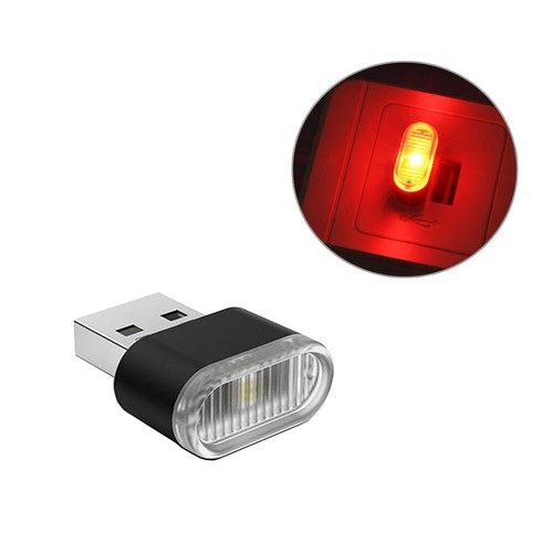Mini USB LED Car Interior Light For Mac PC Laptop Neon Night Ambient Bulb Lamp - Zdjęcie 18 z 20