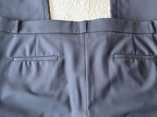 The Row dunkelblaue Wollhose Größe 12 - Bild 7 von 7