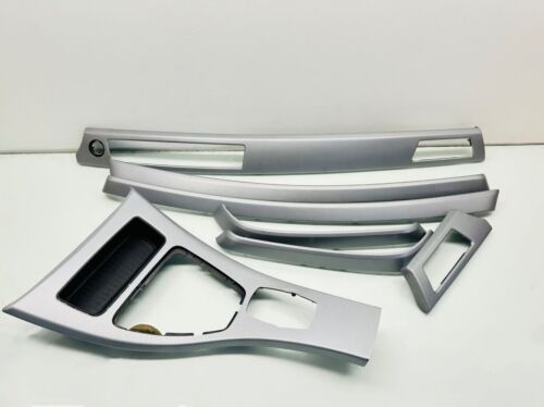 BMW 3 E90 E91 Hexagon Interior Trim Kit CIC Center Console Panel Moldings Covers - Picture 19 of 24