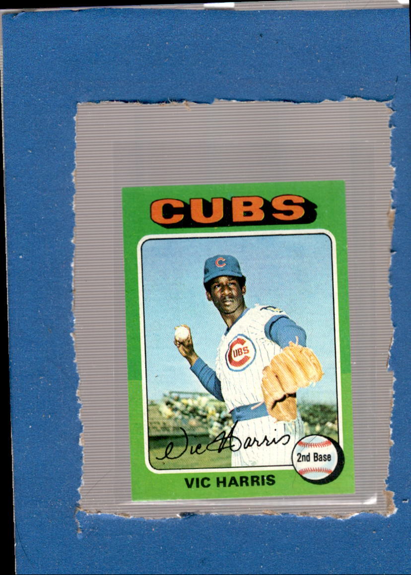 1975 Topps Mini #658 Vic Harris NM+ Cubs ID:41607