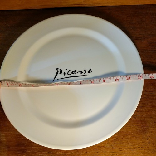 Wedgwood White Picasso For Fine Hotels & Restaurants 12 3/8" Chop/Charger/Plate - Picture 5 of 5