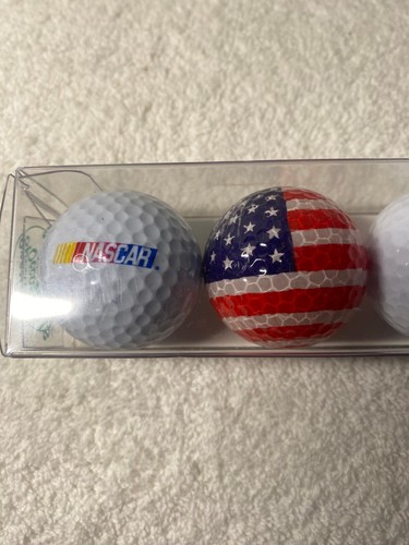 NASCAR GOLF BALL & US FLAG GOLF BALLS NEW SPECIAL OCCASION GOLF BALLS - Picture 2 of 7