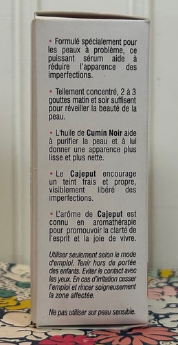 ODACITE PURE ELEMENTS B1 + C BLACK CUMIN CAJEPUT FACIAL SERUM for PIMPLES 0.17oz - Picture 2 of 6