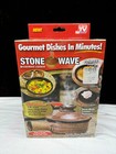 Stone Wave Microwave Cooker Ceramic Non-Stick - As Seen on TV with Recipe Book
