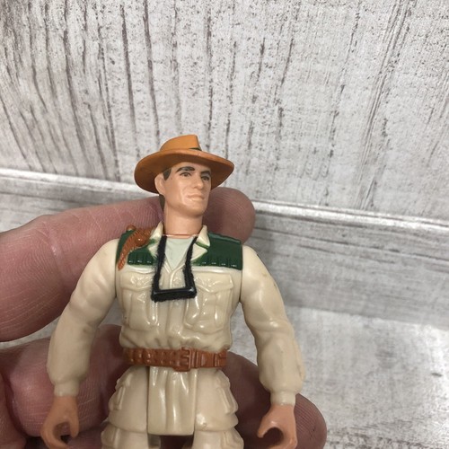 Lost World Jurassic Park Eddie Carr 4,5" Actionfigur 1997 JP Dinosaurier 1986 Vintage - Bild 7 von 11