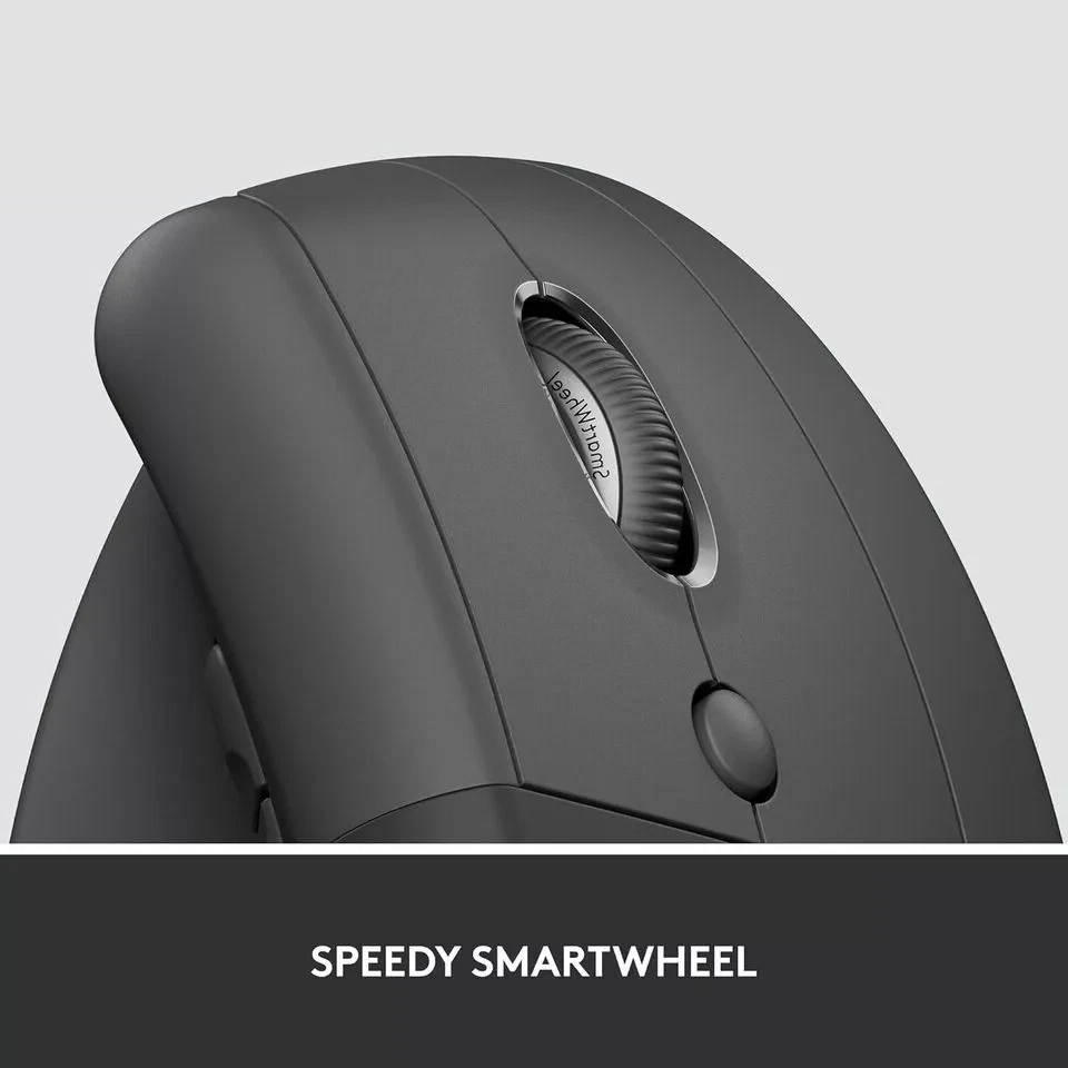 Logitech Lift for Work Business Vertical Ergonomic Mouse - Right-Handed Wireless - Image 4 of 4