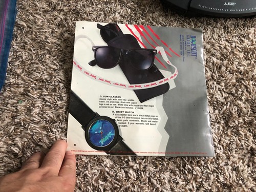 Atari Jaguar System Console Complete in Box 64 Bit W/Cybermorph Game, Manuals - Picture 17 of 22