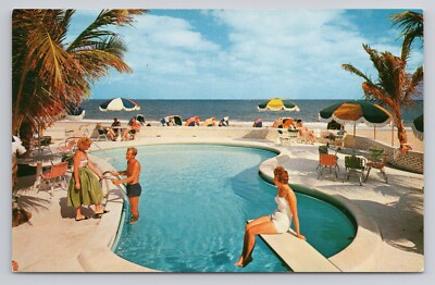 Postcard Ruttger's By The Sea Fort Lauderdale Florida