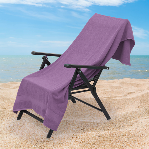 35"x70" Super Soft Absorbent Bath Sheet 100% Cotton Oversized 600 GSM Bath Towel - Picture 9 of 12
