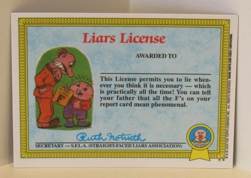 2020 Topps GPK Garbage Pail Kids Sapphire Atomic REFRACTOR Haggy Maggie #16b - Picture 2 of 2