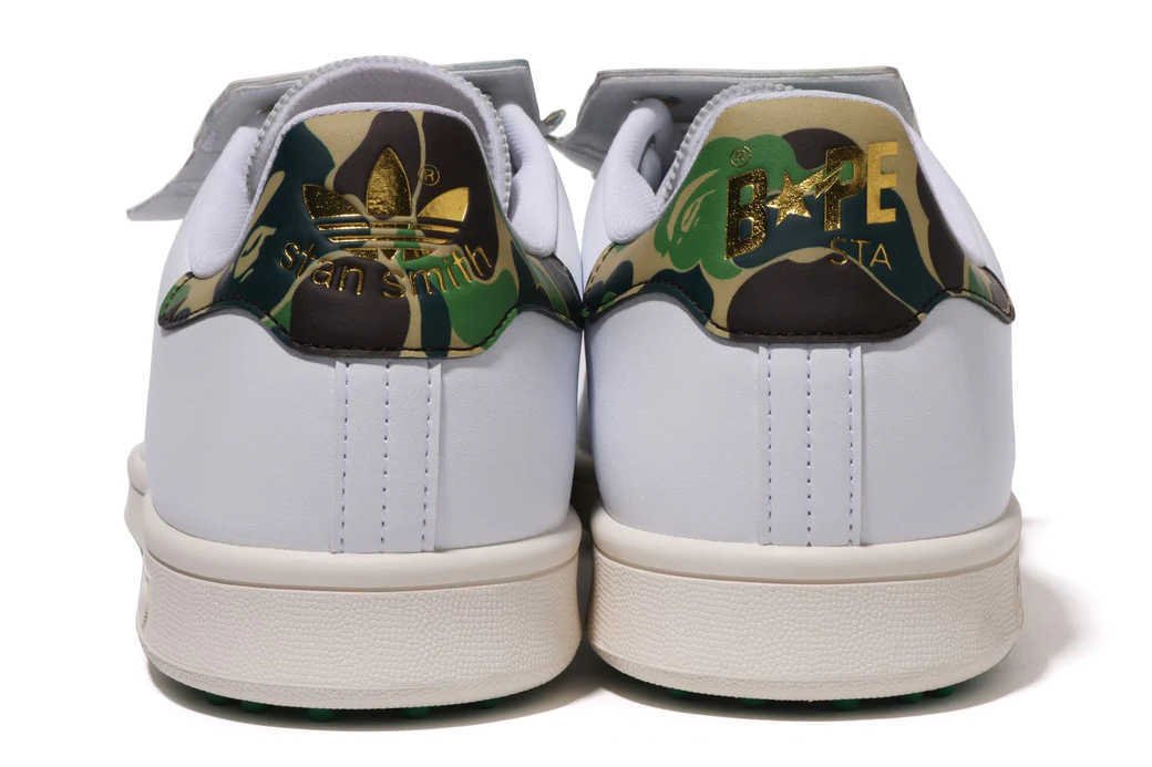 限定BAPEコラボadidas StanSmith ゴルフシューズ27㎝ BAPE X ADIDAS GOLF 】STAN SMITH G BAPE | bape.com