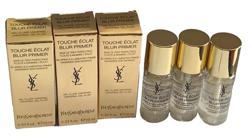 Qty 3 Yves Saint Laurent Touche Eclat Blur Primer .33 oz 10 ml each New In Box - Picture 10 of 10