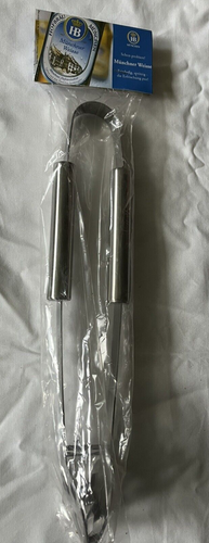 Grillwender Münchner Weisse silber 33cm Edelstahl Fußball - RAR, Neu & OVP - Bild 1 von 3