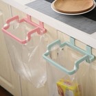Kitchen Cabinet Hanging Rubbish Bag Holder Garbage Storage Rack Bag Hanger