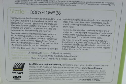 Les Mills Bodyflow Neuauflage #36 Instructor Kit CD, DVD, Choreografie Notizen - Bild 3 von 8