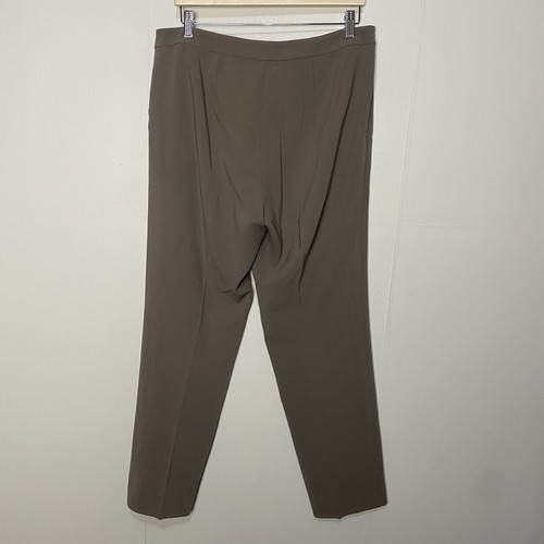 St. John Women’s Brown Tan Straight Leg Pants Size 12. - Picture 4 of 12