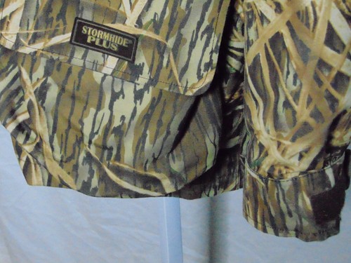 Gamehide Hunting Jacket Mens L VTG Mossey Oak Shadow Grass Camouflage Lining - Picture 5 of 12