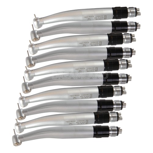 10 Packs Dental High Speed Handpiece with 4 Hole Quick Coupler fit NSK CE - Picture 2 of 12