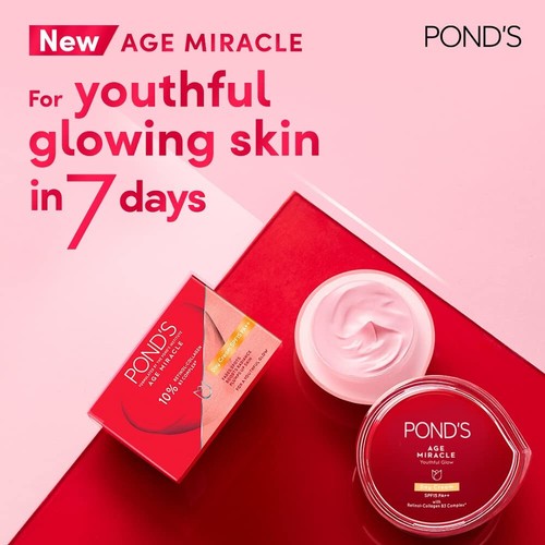 1 pz POND'S AGE MIRACLE YOUTHFUL GLOW CREMA GIORNO SPF 15 PA++ SPEDIZIONE GRATUITA - Foto 6 di 6
