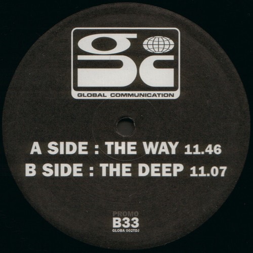 Global Communication - The Way / The Deep (2x12", Promo) - Bild 3 von 5