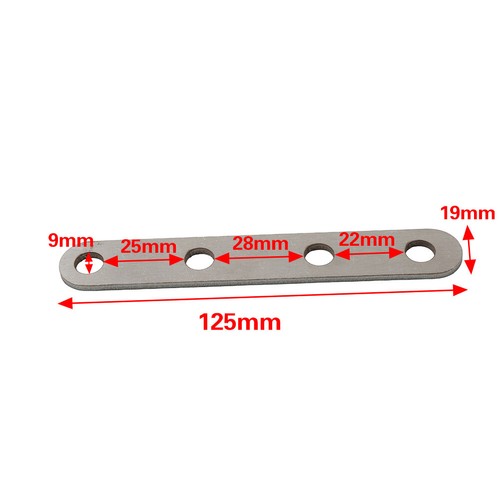 Motorcycle Universal Exhaust Pipe Fixed Clamp Bracket Long Strip Mounting - Picture 11 of 11