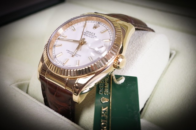 Rolex Datejust 18k Yellow Gold 36mm Ref 116138 Full Set 2005 serviced March 2023 Rolex Datejust 18k Yellow Gold 36mm Ref 116138 Full Set 2005 serviced March 2023