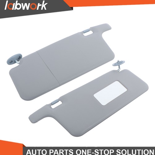 Labwork Left&Right Interior Sun Visors For 1996-2001 Honda Civic Gray Color LHD - Picture 6 of 22
