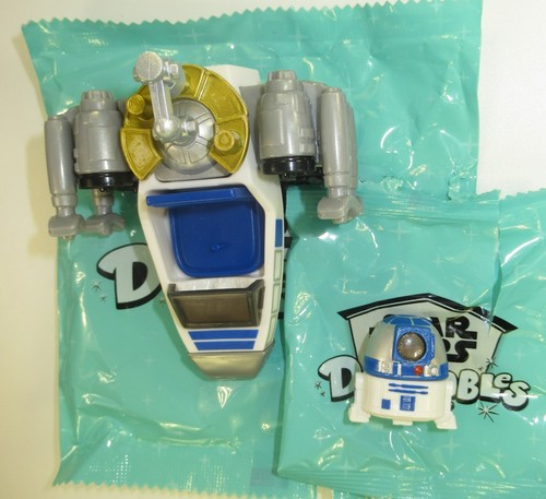 R2-D2 Rare Star Wars Doorables Galactic Cruiser Vehicle Set Droid Artoo New - Picture 3 of 3