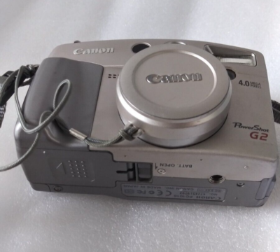 【動作確認済み】 Canon PowerShot G2 PC1015 Canon Powershot G2 Digital Camera PC1015 - Tested, Battery, CF