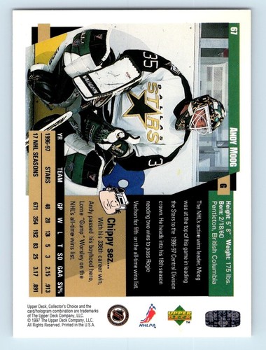 1997-98 UPPER DECK COLLECTOR'S CHOICE HOCKEY BASE CARDS - TAKE YOUR PICK! - Picture 90 of 312