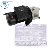 1.2HP Shallow Well Jet Pump Stainless Steel Irrigation Pump