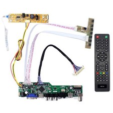 HD VGA AV USB RF LCD Controller Board For 21.5" MT215DW02 V0  M215HW01 V6 LCD