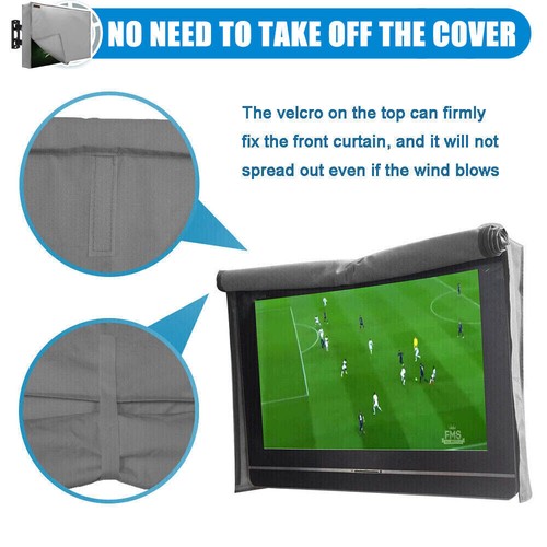 Cubierta de TV Exterior 30"-65" Equipada Impermeable Impermeable LCD Protector de Televisión - Imagen 5 de 13