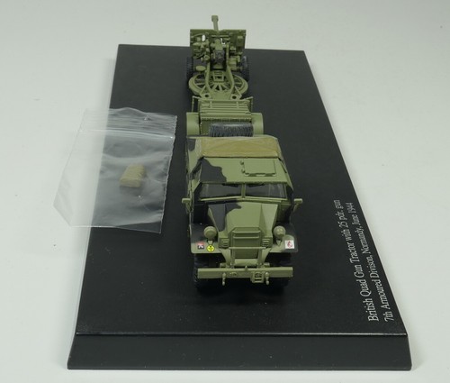 Hobby Master 1:72 HG4001 British Quad Gun Tractor with 25 pdr gun Normandy 1944 - Picture 4 of 4