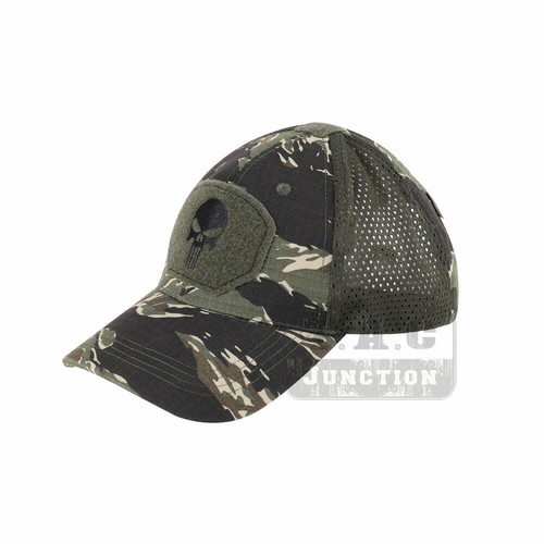 Tiger Stripes Tactical Mesh Hat Adjustable Baseball Cap Outdoor Hunting Fishing - Picture 2 of 9