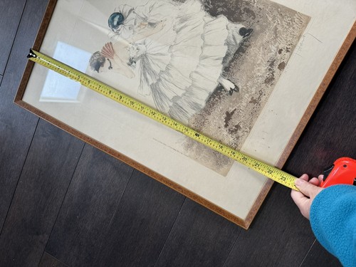 JEAN HARDY-French Art Deco-Hand Signed Limited Color Etching-Found At Last - Picture 7 of 12