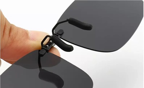 1pcs Driving Fishing Eyewear Polarized UV400 Sunglasses Clip On Night Vision Len - Picture 19 of 58