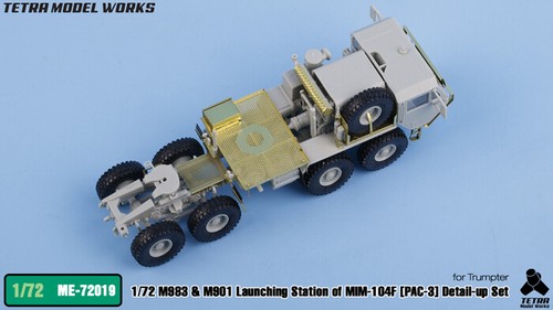 Tetra Model Works 1/72 #ME-72019 M983 & M901 PAC-3 Detail Up Set for Trumpeter - Picture 4 of 12