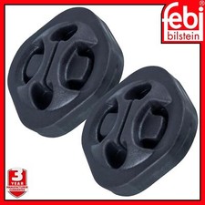Rear Silencer Exhaust Mounting x2 Febi 23620 For Seat Toledo Skoda Cube Felicia 