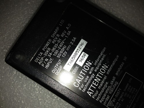 Delta Power adapter PN:- 34-0635-01 30 days Warranty. Real time listing - Picture 5 of 5