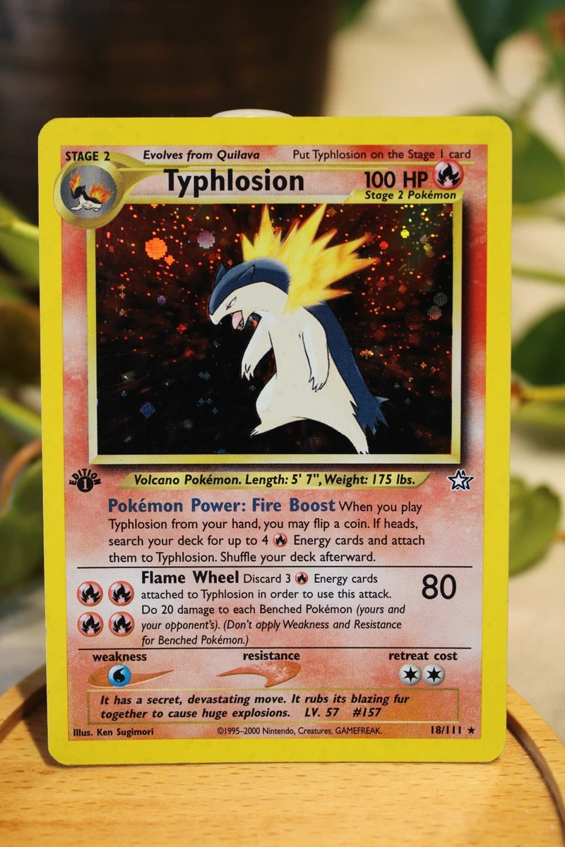 Typhlosion 18/111 Neo Genesis for sale | eBay
