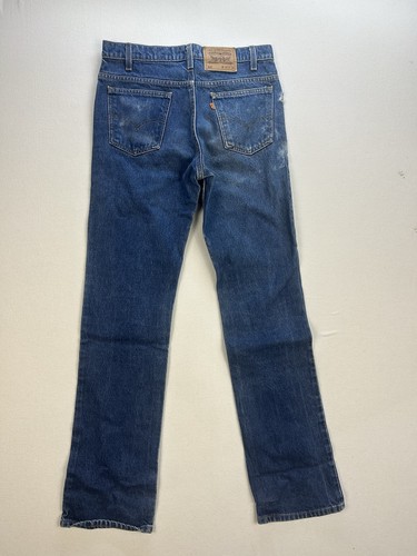 Vintage 70s Orange Tab Levi’s 517 Made In USA 33x36 (33x35) - Picture 2 of 6