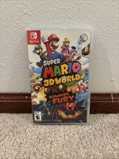Super Mario  3D World+Bowsers Fury Nintendo Switch Cartridge And Case