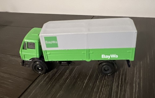 Conrad 1/50th Scale No. 3011 Mercedes Benz Covered Cargo Truck "BayWa" NIB - Picture 13 of 24